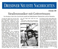 Dresdner Neueste Nachrichten am 4.11.2000