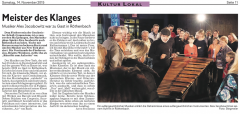 Pegnitz Zeitung, 14.11.2015